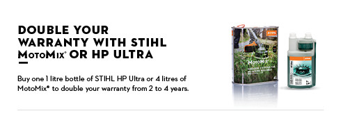Stihl Double Warranty Sign 2