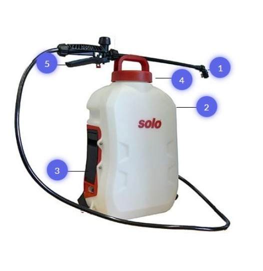 Solo 414li Battery Sprayer